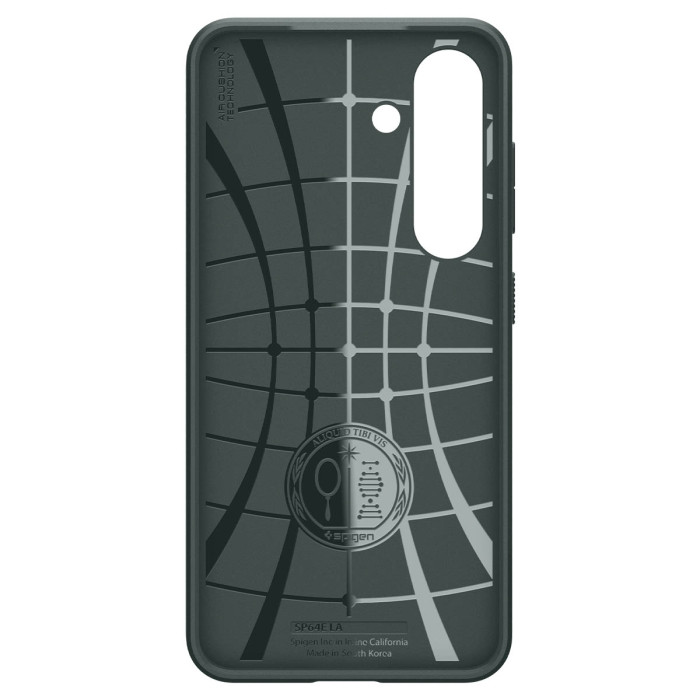 Чехол защитный Spigen Liquid Air для Samsung Galaxy S25 Зеленый (Abyss Green)