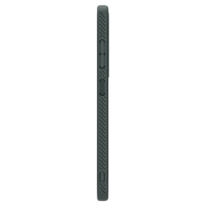 Чехол защитный Spigen Liquid Air для Samsung Galaxy S25 Зеленый (Abyss Green)