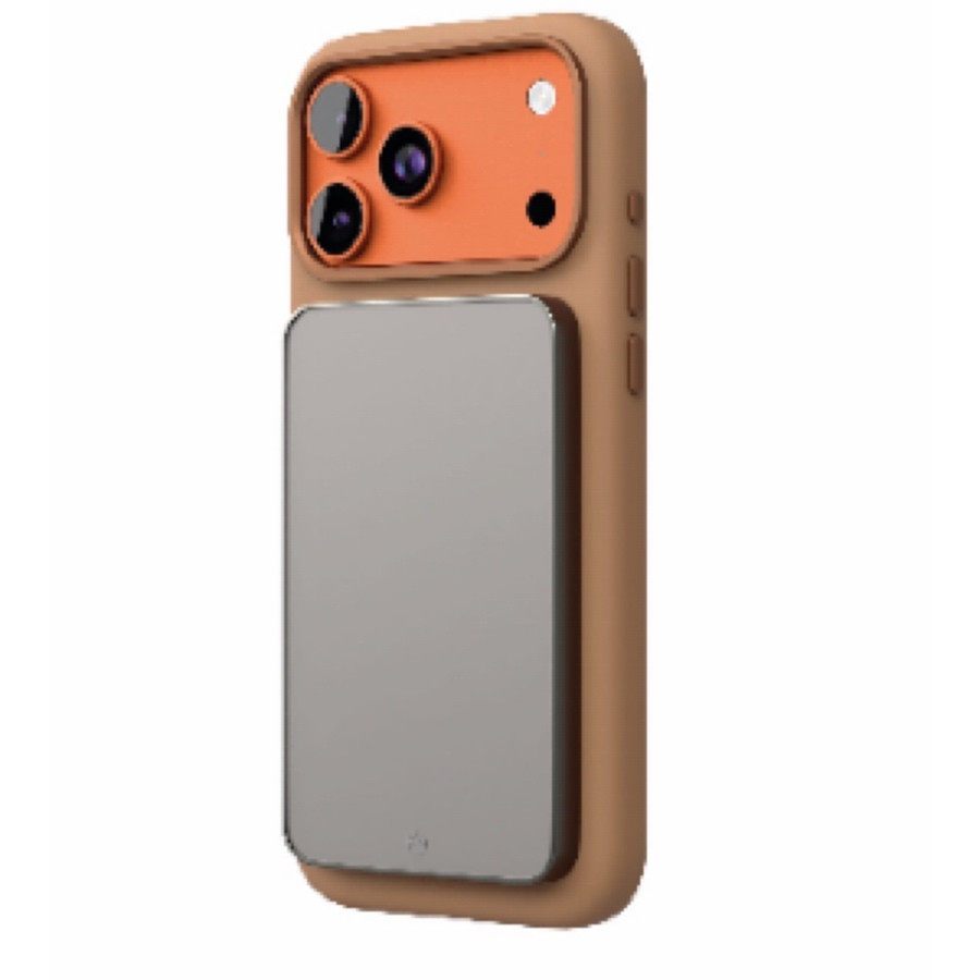 Чехол защитный VLP Aster Pro Case MagSafe для iPhone 17 Pro Max Мокка