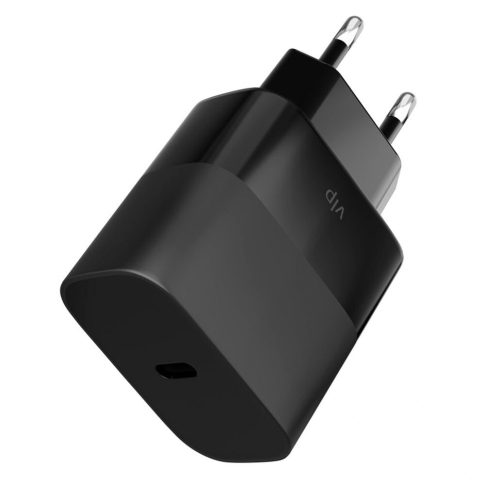 Сетевое зарядное устройство VLP Fast Wall Charger GaN 45W USB-C PD PPS Черный