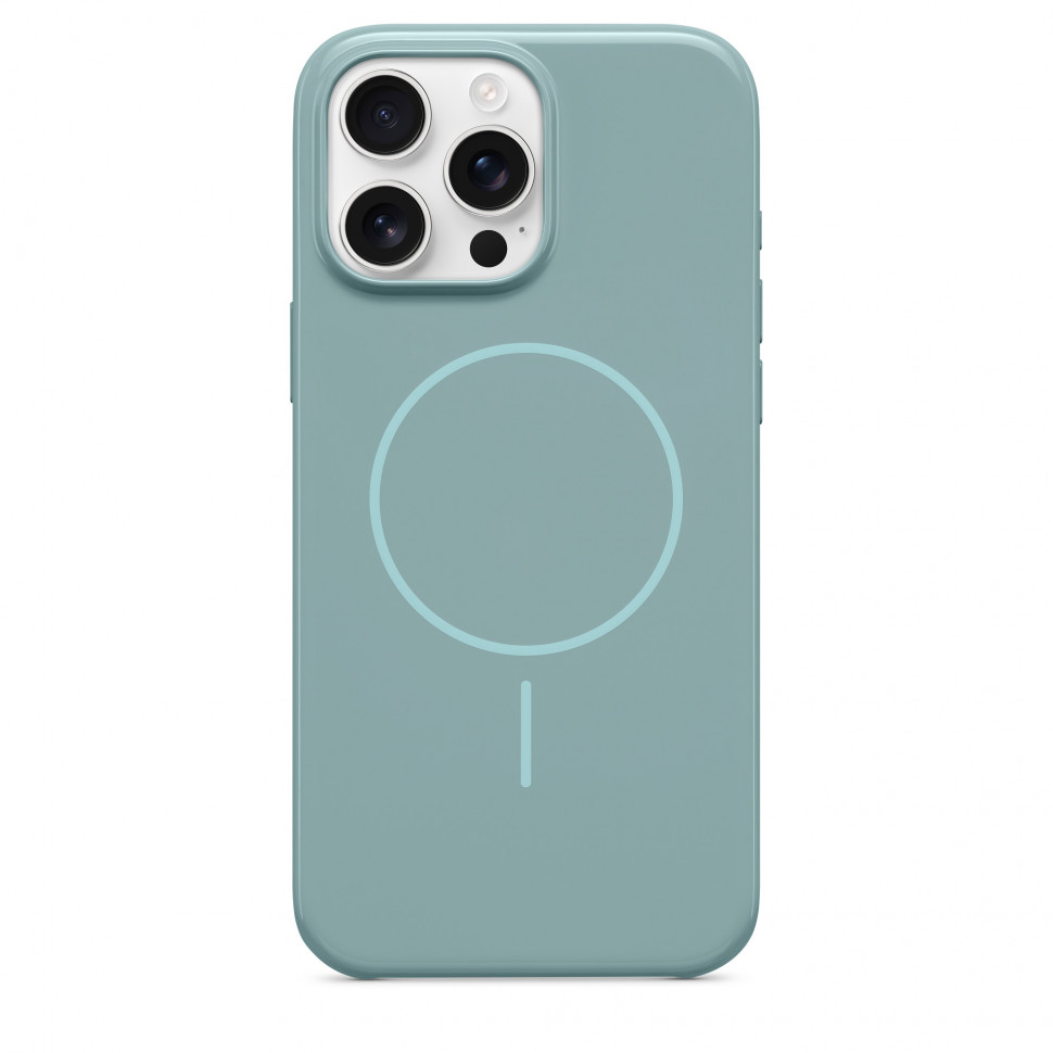 Чехол защитный Beats Case с MagSafe для iPhone 16 Pro Max Riptide Blue