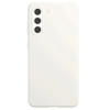 Чехол защитный VLP Liquid Silicone Case Soft Touch для Samsung Galaxy S21 FE Белый