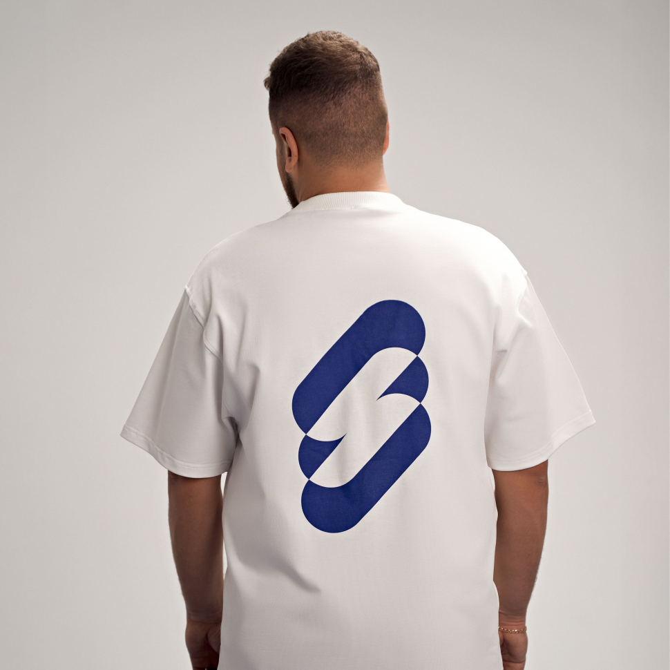 Футболка Syoma Store белая c принтом