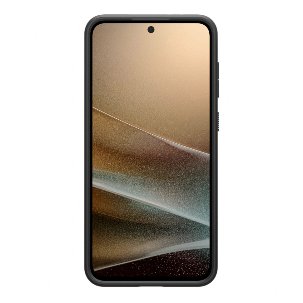 Чехол защитный Spigen Liquid Air для Samsung Galaxy A36 Черный (Black)