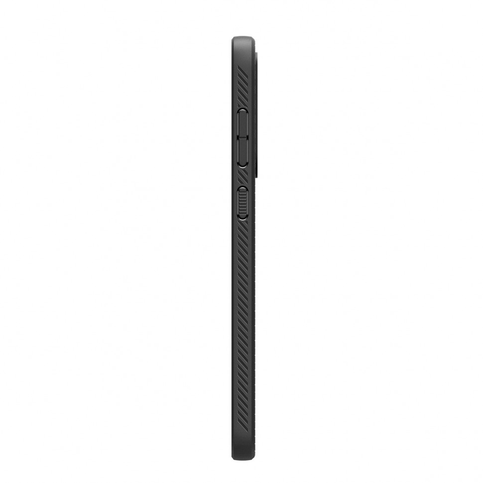 Чехол защитный Spigen Liquid Air для Samsung Galaxy A36 Черный (Black)