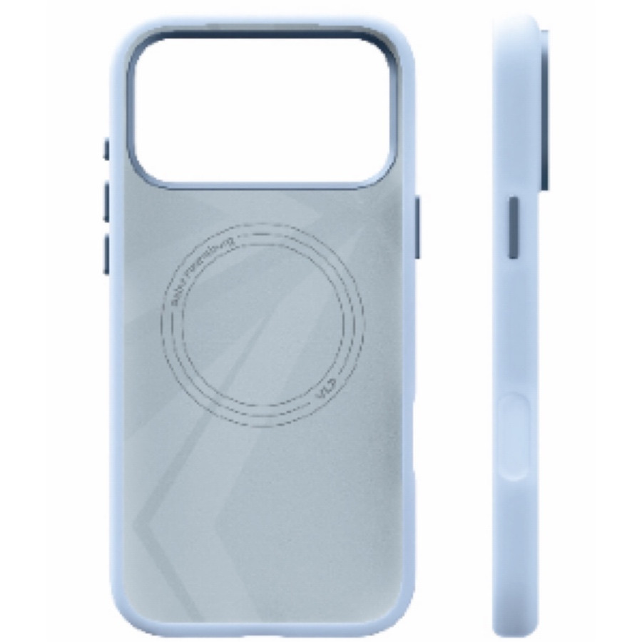 Чехол защитный VLP Aster Pro Case MagSafe для iPhone 17 Pro Max Голубой