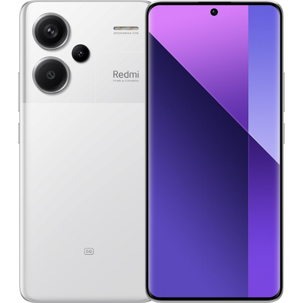 Смартфон Xiaomi Redmi Note 13 Pro+ 5G 12/512GB Белый (Moonlight White)
