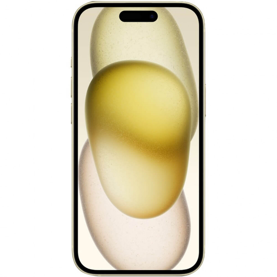 Смартфон Apple iPhone 15 256GB Желтый (Yellow) DualSim