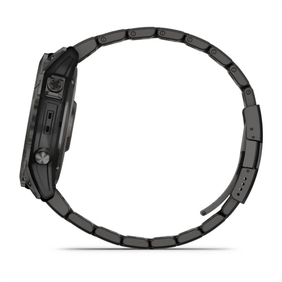 Умные часы Garmin Fenix 7X 51mm SOLAR Sapphire Carbon Grey DLC Titanium with Carbon Grey DLC Vented Titanium Band (010-02541-27)