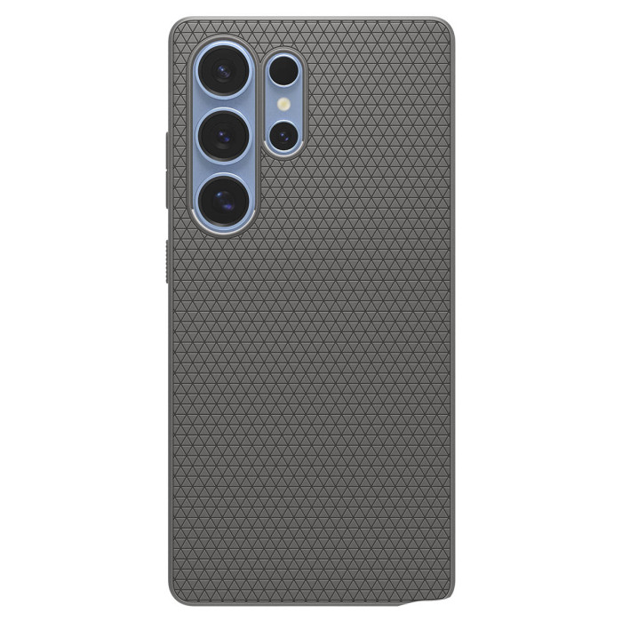 Чехол защитный Spigen Liquid Air для Samsung Galaxy S25 Ultra Серый (Marble Grey)