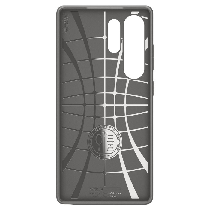 Чехол защитный Spigen Liquid Air для Samsung Galaxy S25 Ultra Серый (Marble Grey)