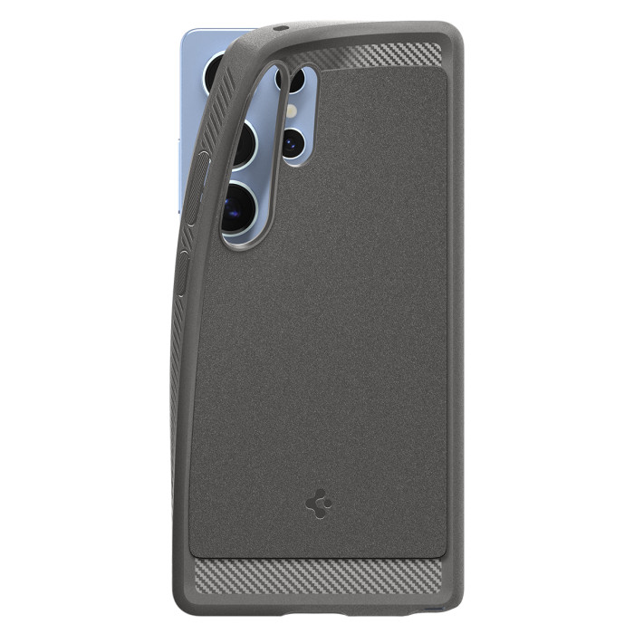 Чехол защитный Spigen Rugged Armor для Samsung Galaxy S25 Ultra Серый (Marble Grey)