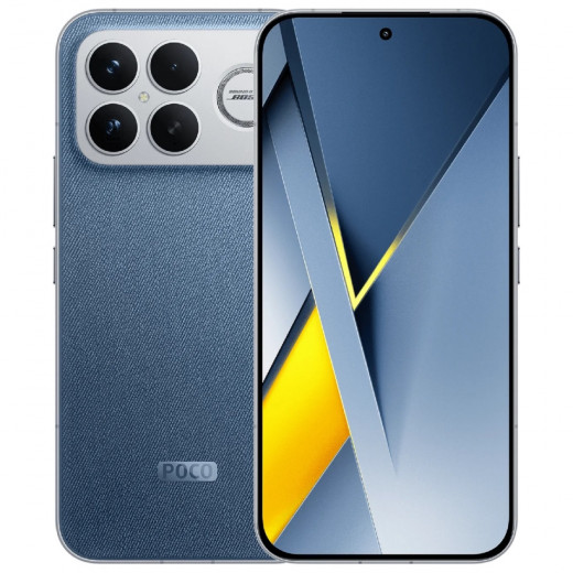 Смартфон Xiaomi POCO F8 Ultra 12/256GB Синий (Denim Blue) &mdash; 