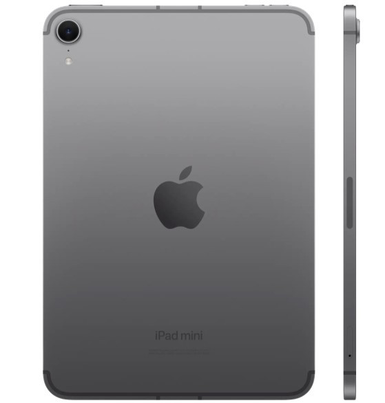 Планшет Apple iPad mini (2024) 128GB Wi-Fi + Cellular Серый космос