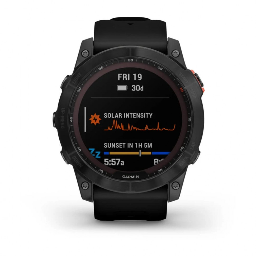 Умные часы Garmin Fenix 7X 51mm SOLAR Slate Grey with Black Band (010-02541-01)