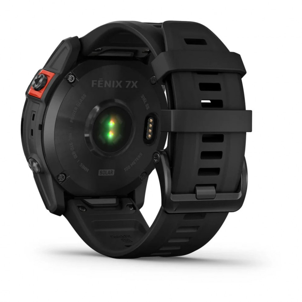 Умные часы Garmin Fenix 7X 51mm SOLAR Slate Grey with Black Band (010-02541-01)