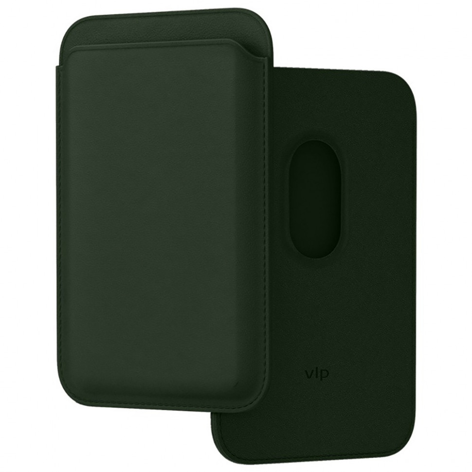 Картхолдер VLP Magnet Wallet для iPhone с MagSafe Зеленый