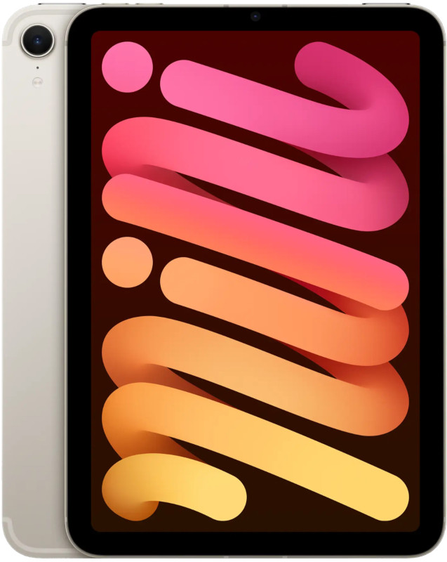 Планшет Apple iPad mini (2024) 128GB Wi-Fi + Cellular Сияющая звезда