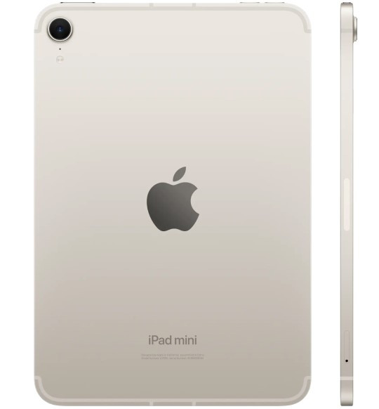 Планшет Apple iPad mini (2024) 128GB Wi-Fi + Cellular Сияющая звезда