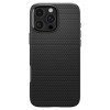 Чехол защитный Spigen Liquid Air для iPhone 16 Pro Max Черный (Black)