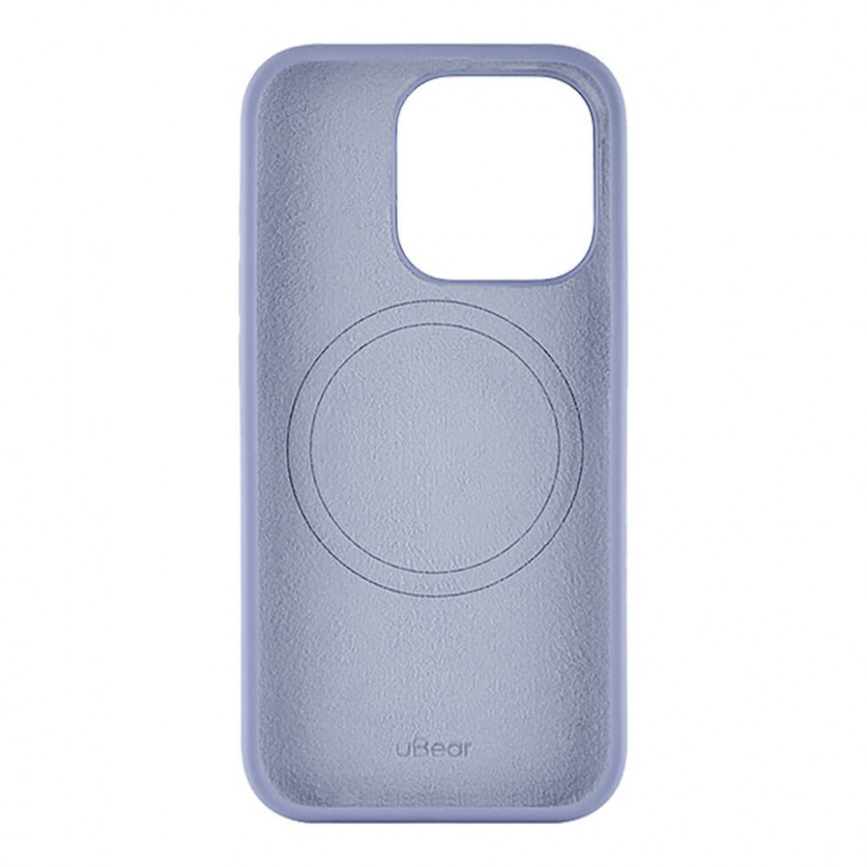 Чехол защитный uBear Touch Mag Case iPhone 15 Pro Лавандовый