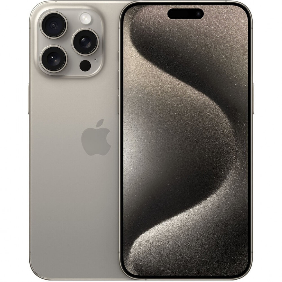 Смартфон Apple iPhone 15 Pro Max 1024GB Натуральный титан (Natural Titanium)