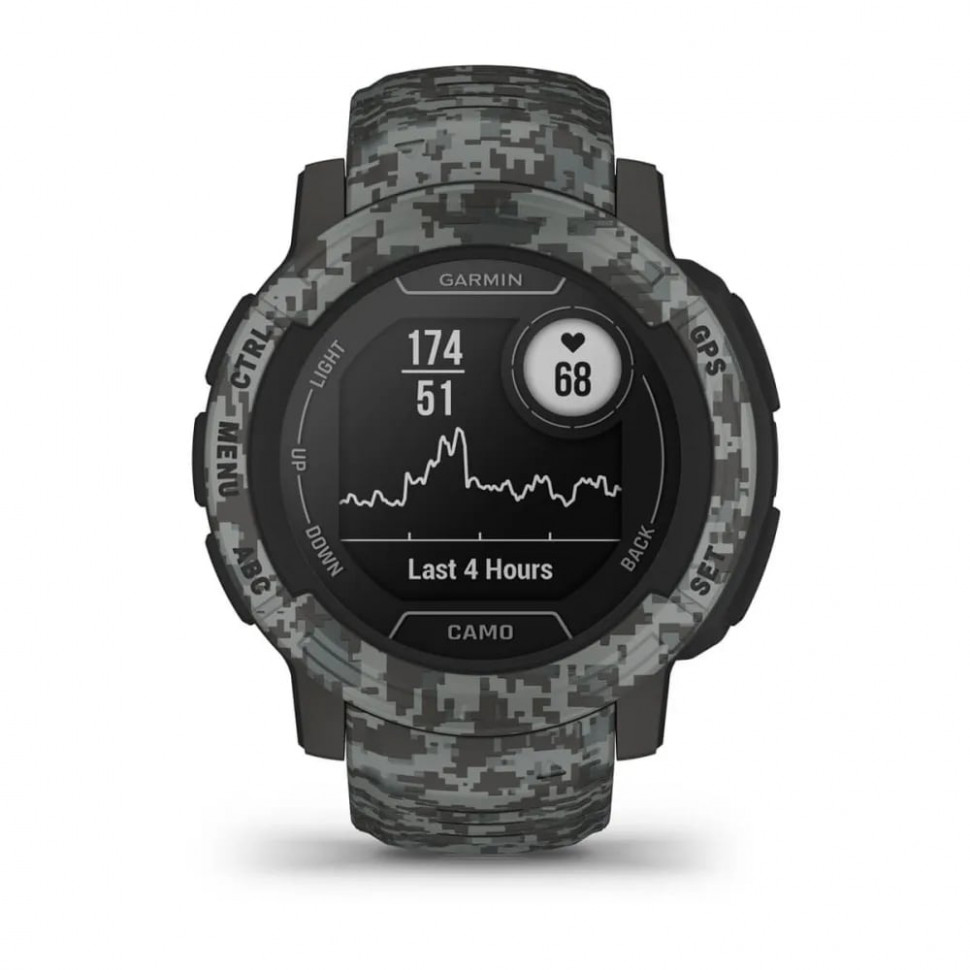 Умные часы Garmin Instinct 2 Camo Edition Graphite Camo (010-02626-03)
