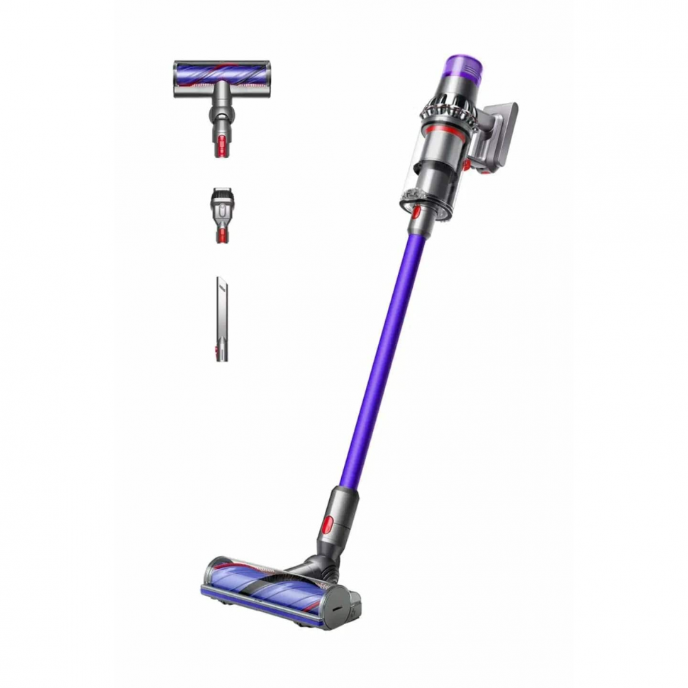 Вертикальный беспроводной пылесос Dyson V11 Advanced (SV51) Nickel/Purple (Вилка CN)