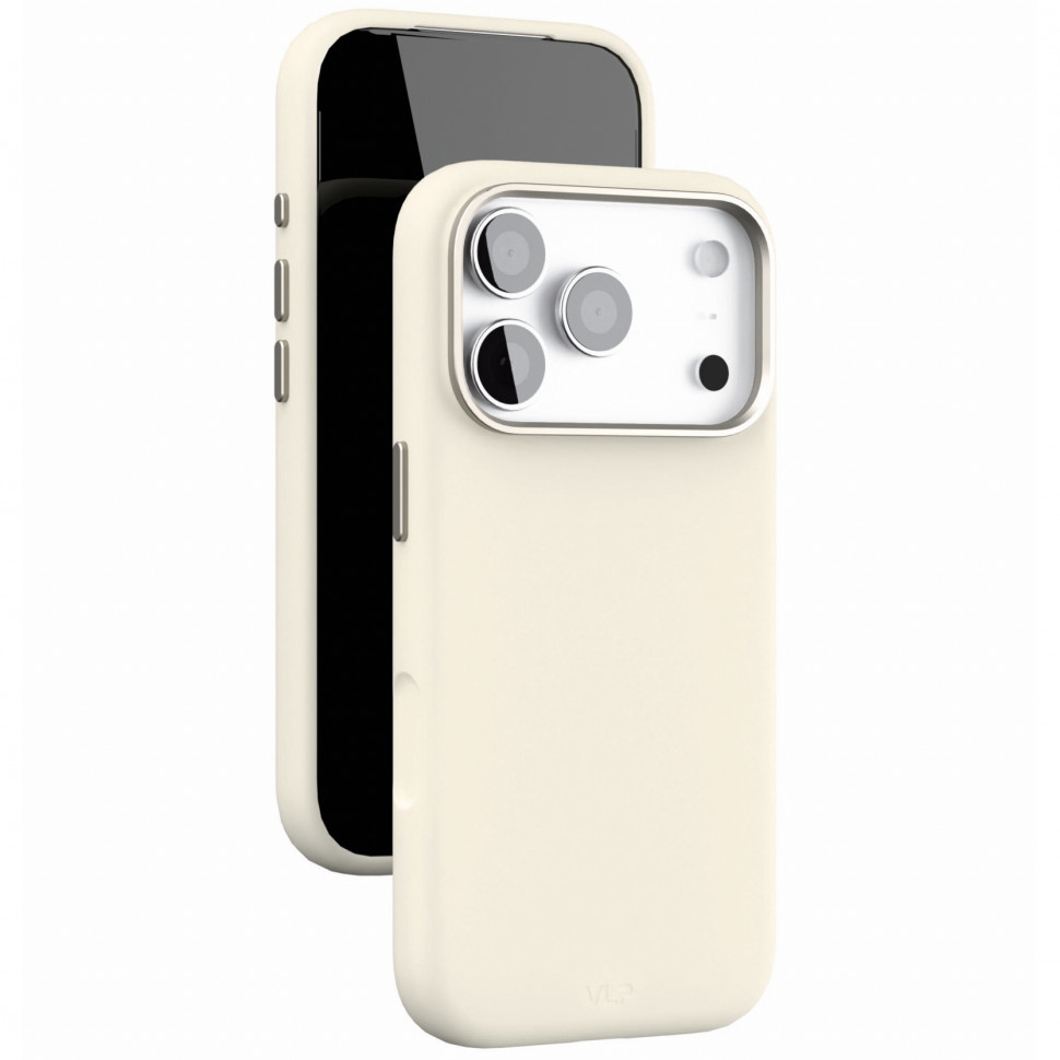 Чехол защитный VLP Aster Pro Case MagSafe для iPhone 17 Pro Белый