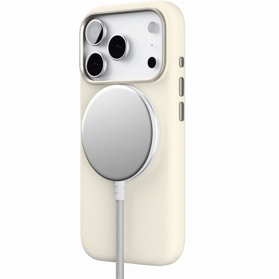 Чехол защитный VLP Aster Pro Case MagSafe для iPhone 17 Pro Белый