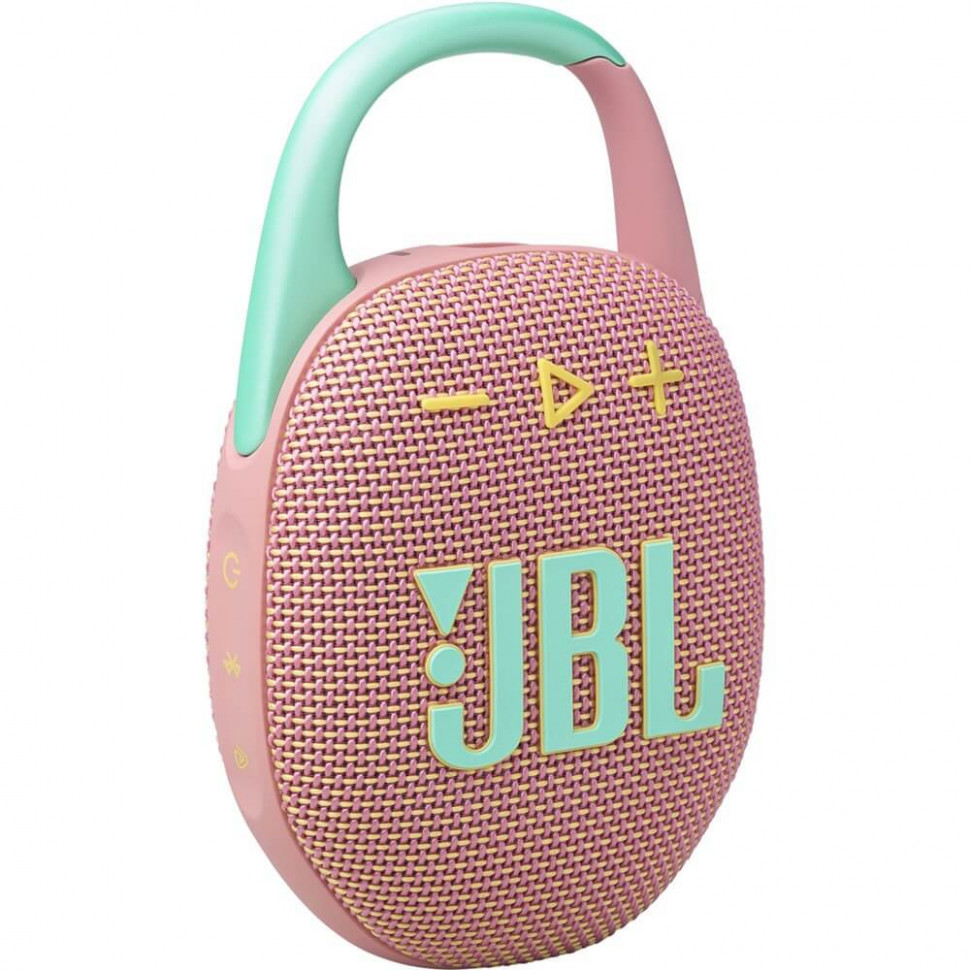 Портативная колонка JBL Clip 5 Розовый (Pink)