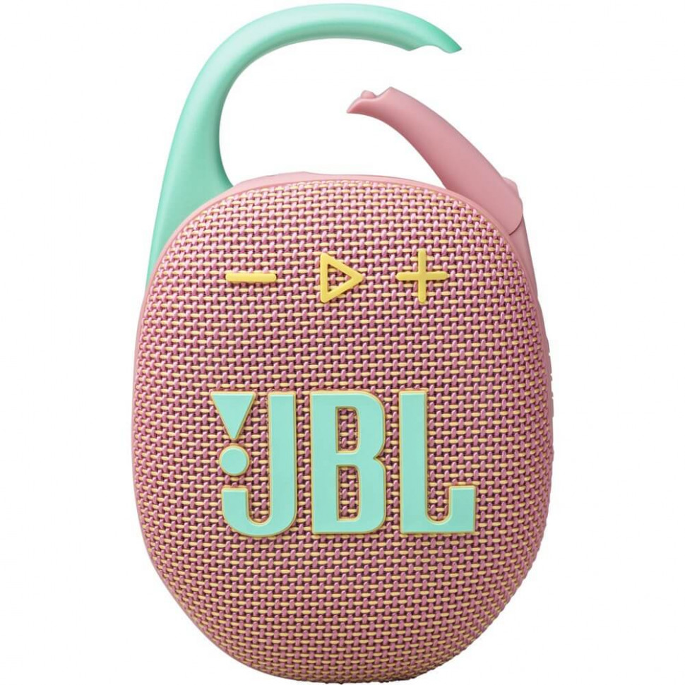 Портативная колонка JBL Clip 5 Розовый (Pink)