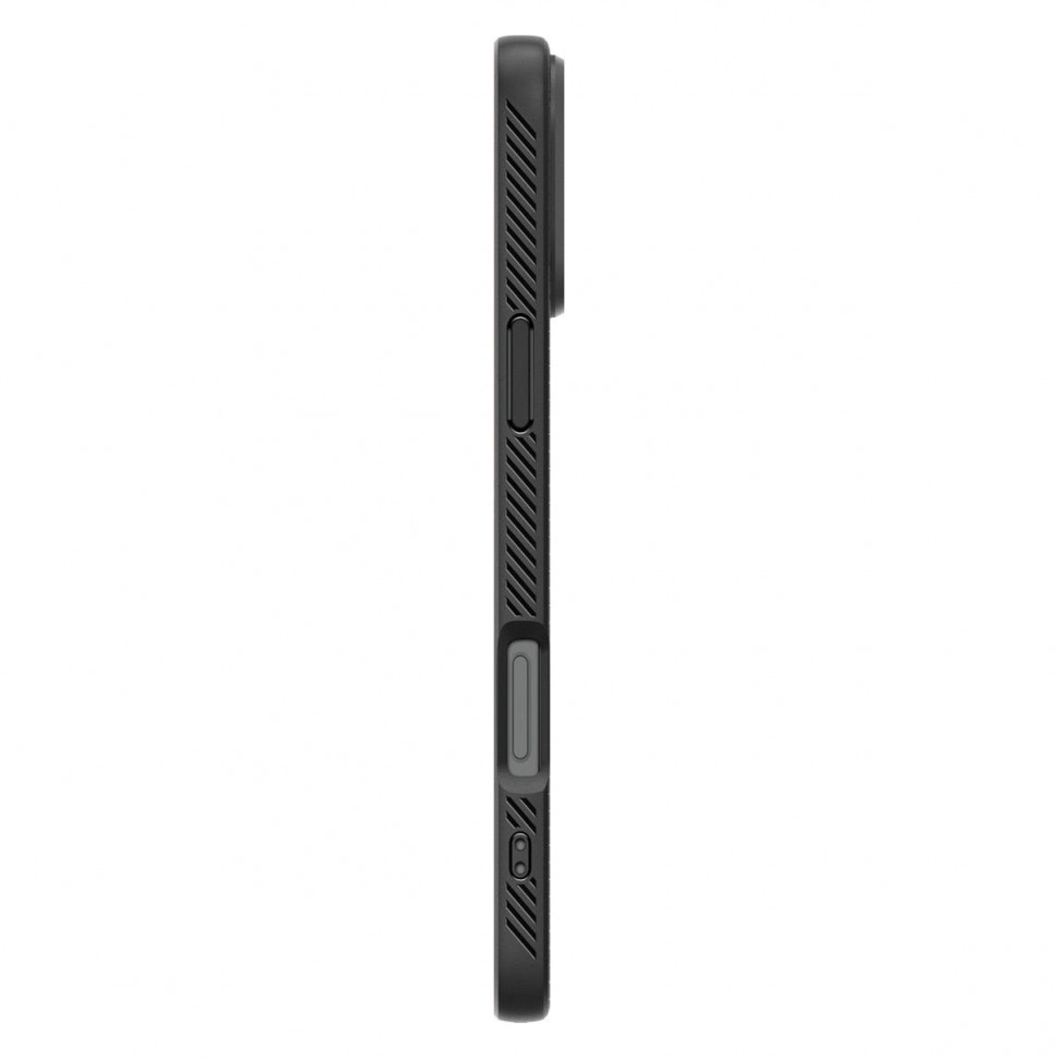  Чехол защитный Spigen Liquid Air для iPhone 16 Pro Черный (Black)