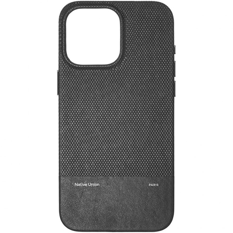 Чехол защитный Native Union (RE)Classic Case для iPhone 16 Pro Max Черный