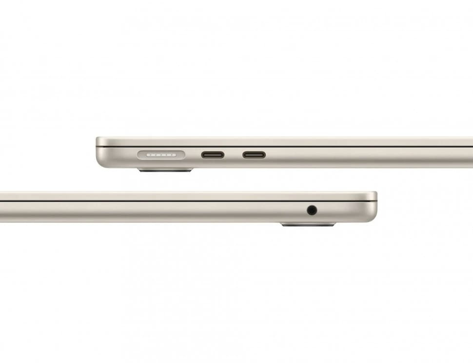 Ноутбук Apple MacBook Air 13 2025 MW103 (M4 10-Core GPU, 16/512GB) Сияющая звезда (Starlight)