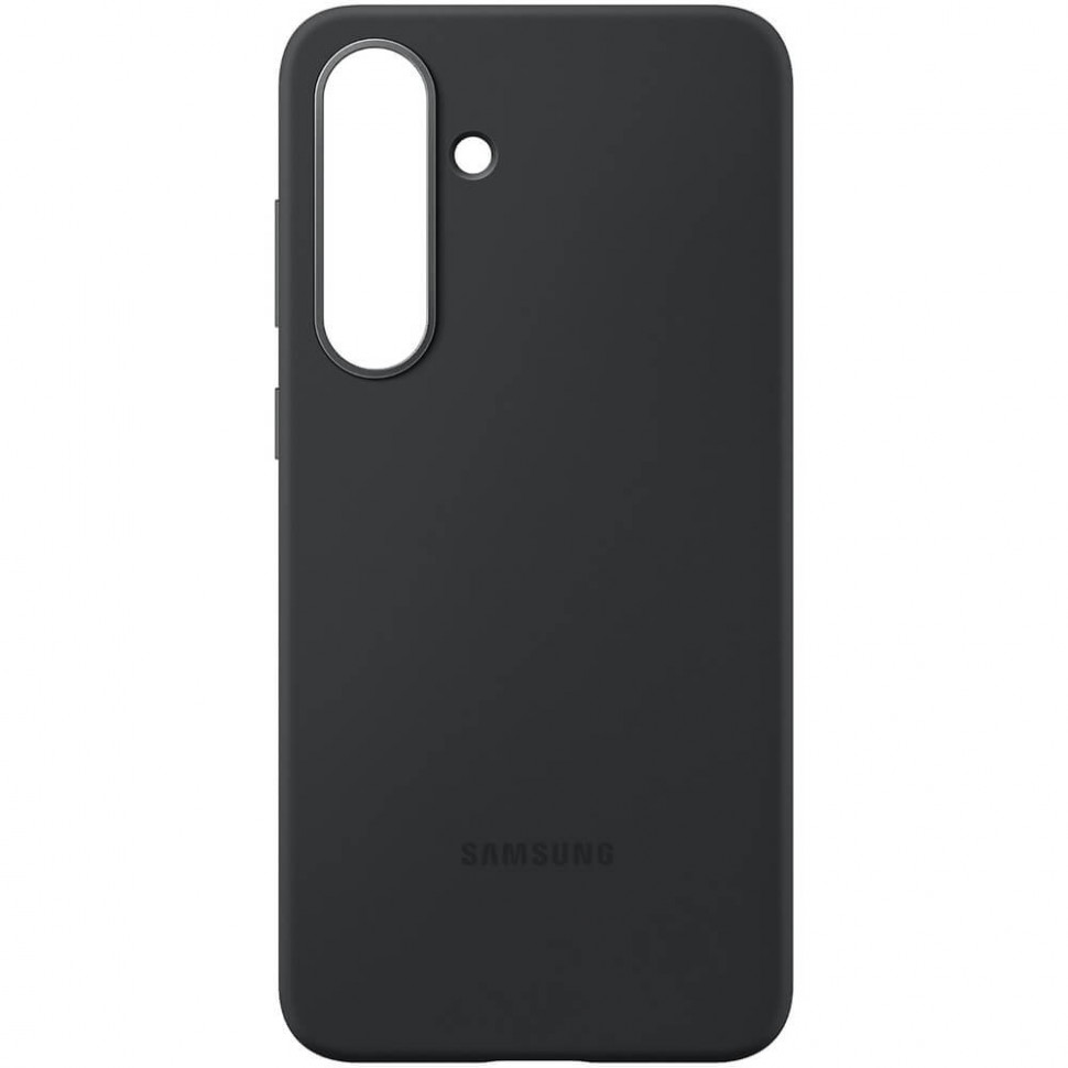 Чехол защитный Samsung Silicone Case для Samsung Galaxy S25 FE Черный