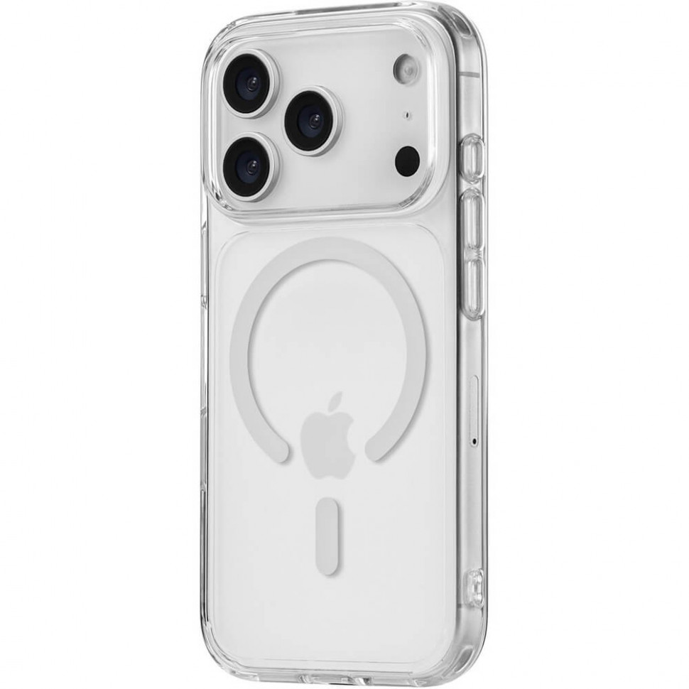 Чехол защитный uBear Real Mag Case для iPhone 17 Pro Прозрачный