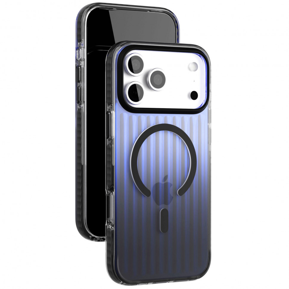 Чехол защитный VLP Pulse Case MagSafe для iPhone 17 Pro Max Черный