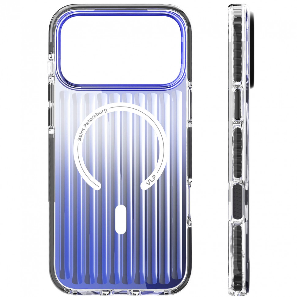 Чехол защитный VLP Pulse Case MagSafe для iPhone 17 Pro Max Черный