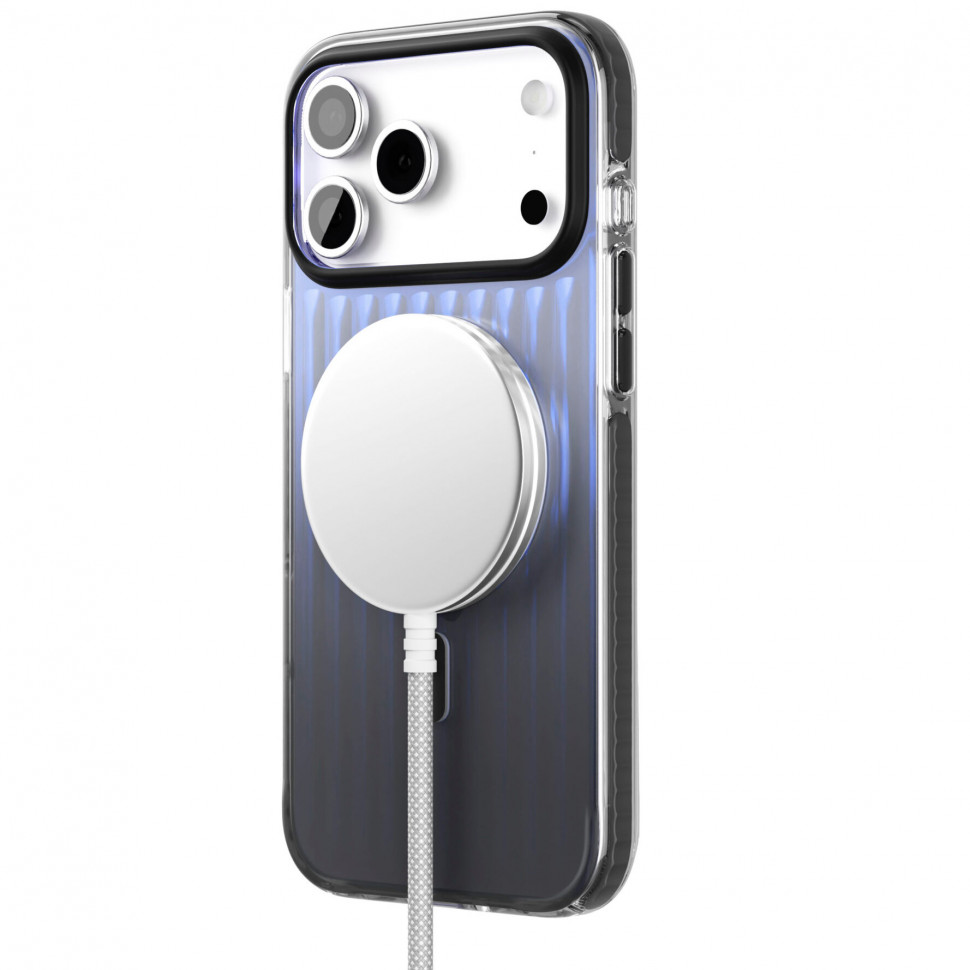 Чехол защитный VLP Pulse Case MagSafe для iPhone 17 Pro Max Черный