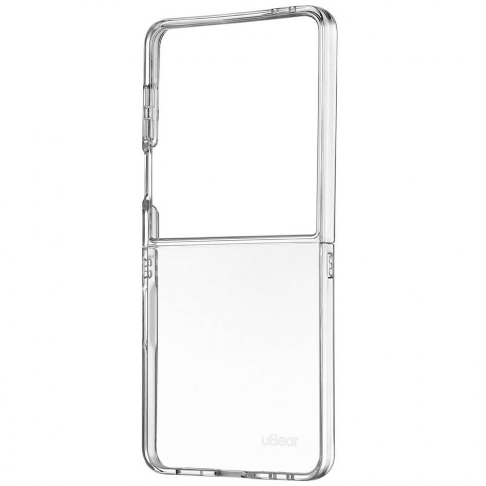 Чехол защитный uBear View Case для Samsung Galaxy Z Flip 7 Прозрачный
