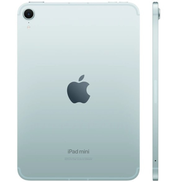 Планшет Apple iPad mini (2024) 256GB Wi-Fi + Cellular Голубой