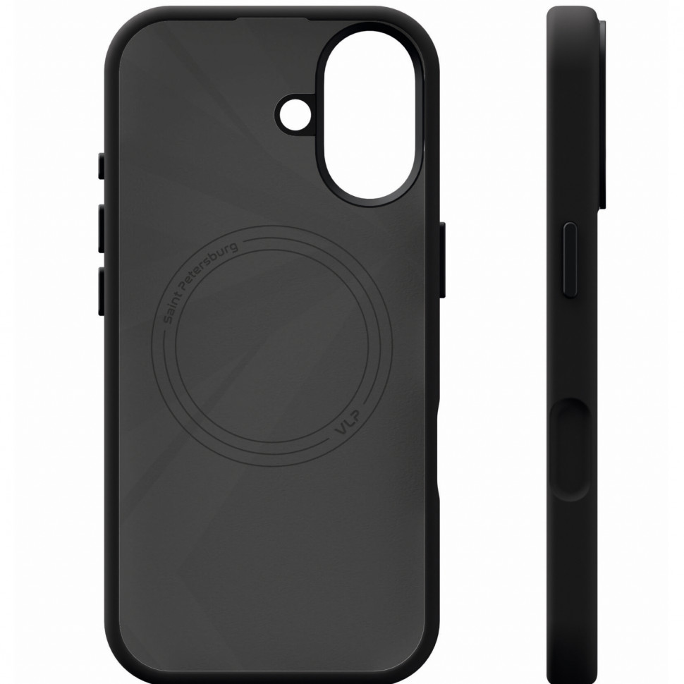 Чехол защитный VLP Aster Pro Case MagSafe для iPhone 17 Черный