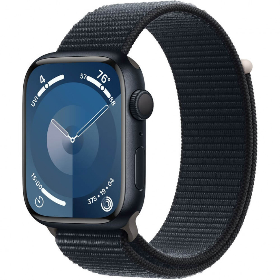 Умные часы Apple Watch Series 9 41mm Midnight Aluminum Case with Midnight Sport Loop