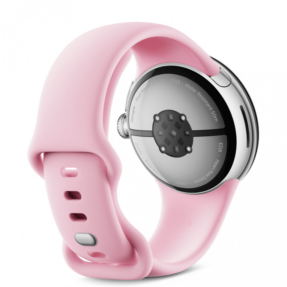 Умные часы Google Pixel Watch 3 41mm Wi-Fi Розовый (Silver/Rose Quartz)