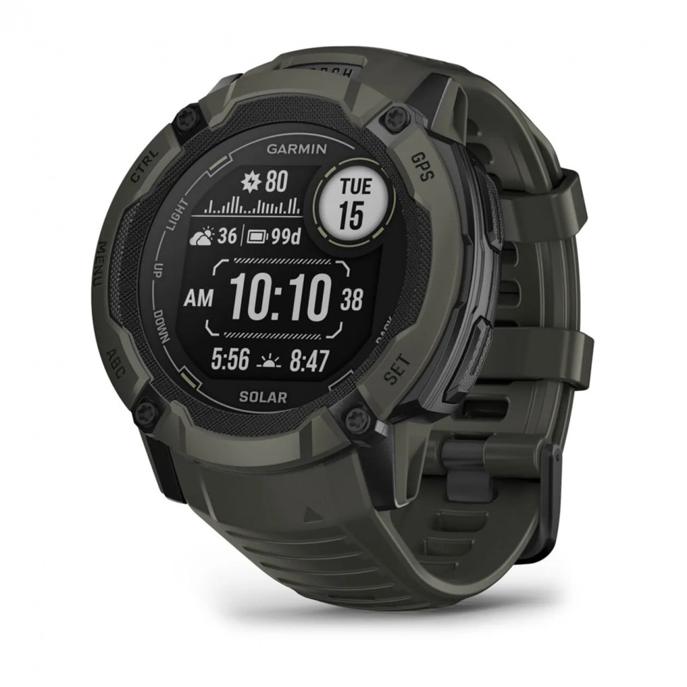 Умные часы Garmin Instinct 2X Solar Moss (010-02805-05)