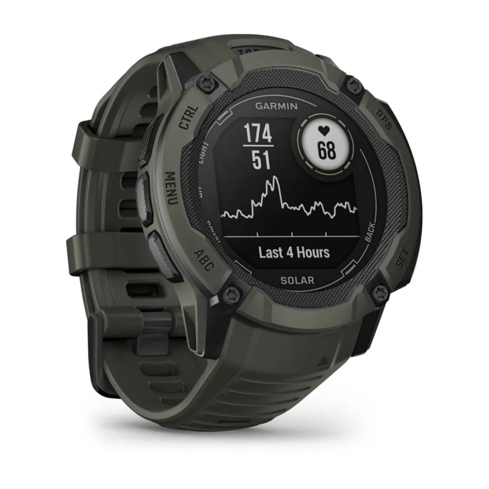 Умные часы Garmin Instinct 2X Solar Moss (010-02805-05)