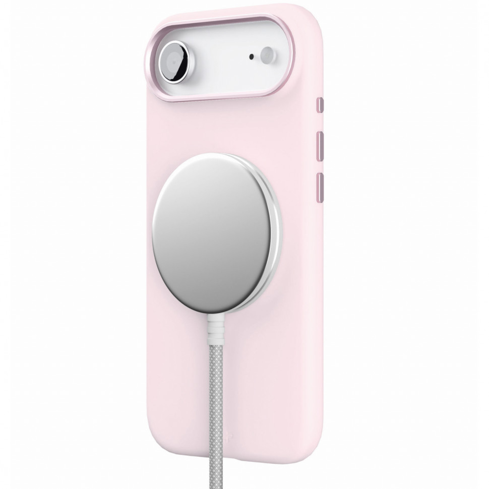 Чехол защитный VLP Aster Pro Case MagSafe для iPhone Air Розовый