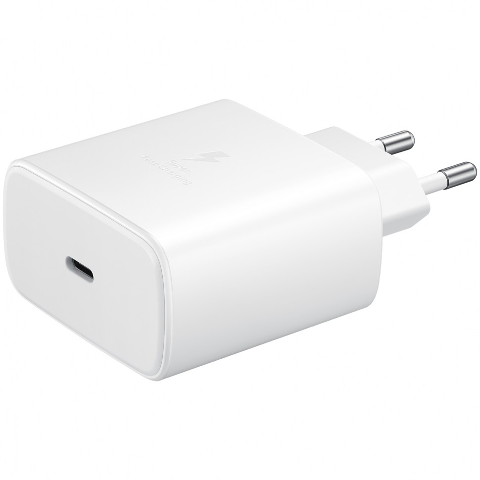 Сетевое зарядное устройство Samsung Super Fast Charging 45W Белый