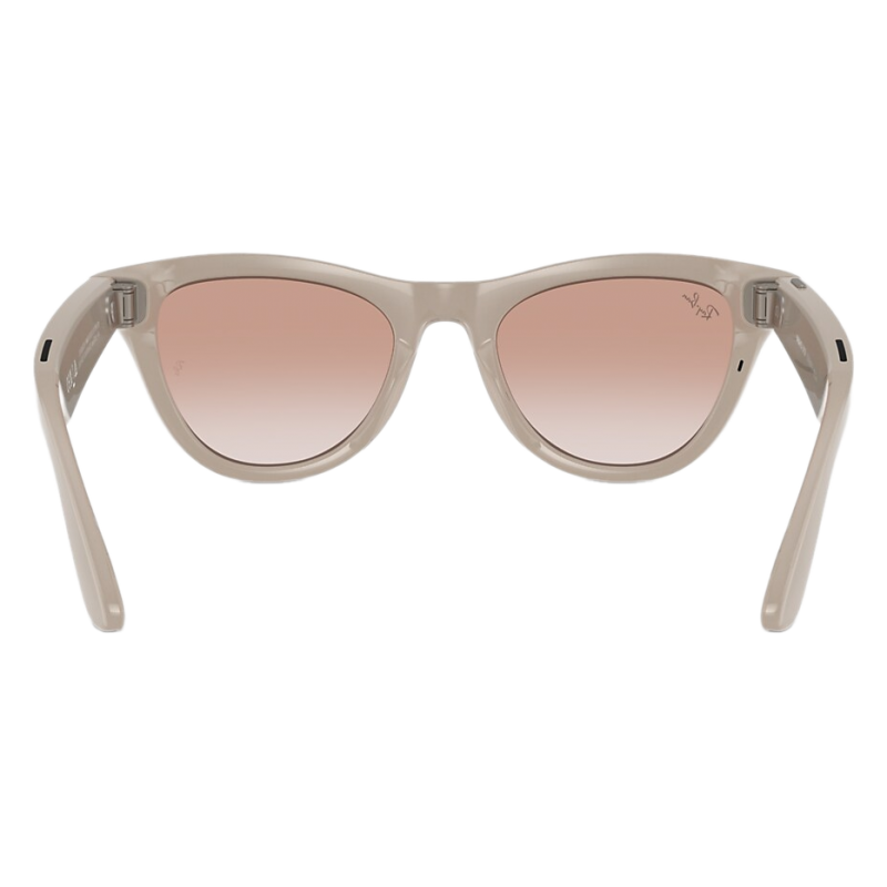 Умные очки Ray-Ban Skyler Shiny Chalky Gray/Cinnamon Pink (RW4010)
